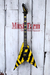 Washburn Custom Shop V2FR Michael Sweet Stryper USA Parallaxe V Electric Guitar w Case