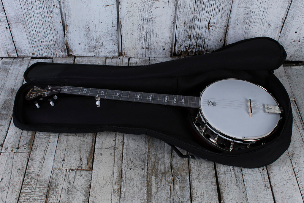 Deering Resonator Banjo Gig Bag Deluxe Padded Gig Bag for Closed Back Banjo
