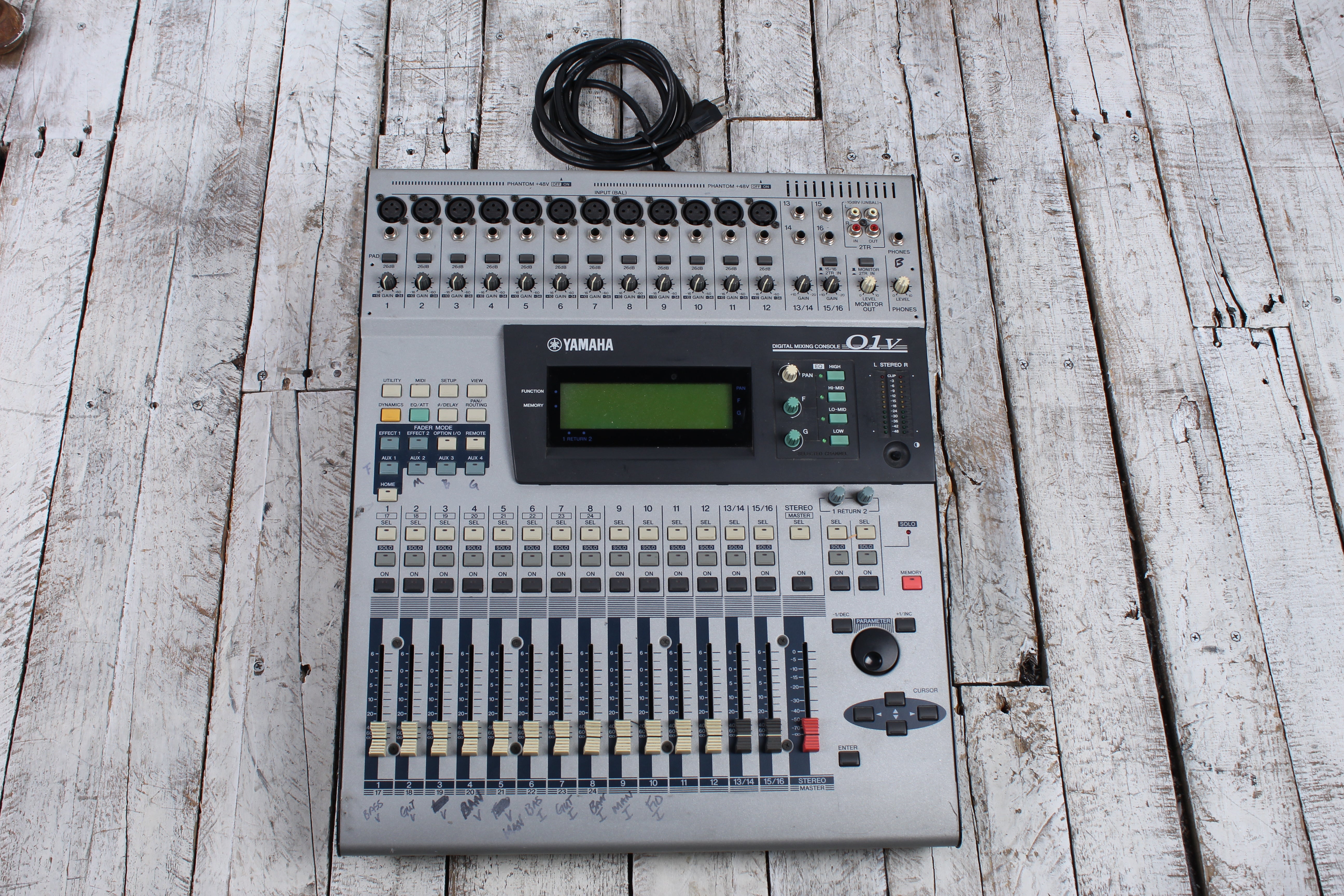 フ*ィ様 YAMAHA O1v ミキサー Yamaha O1V Mixer Digital Mixing Console PARTS ONLY – The Music Farm