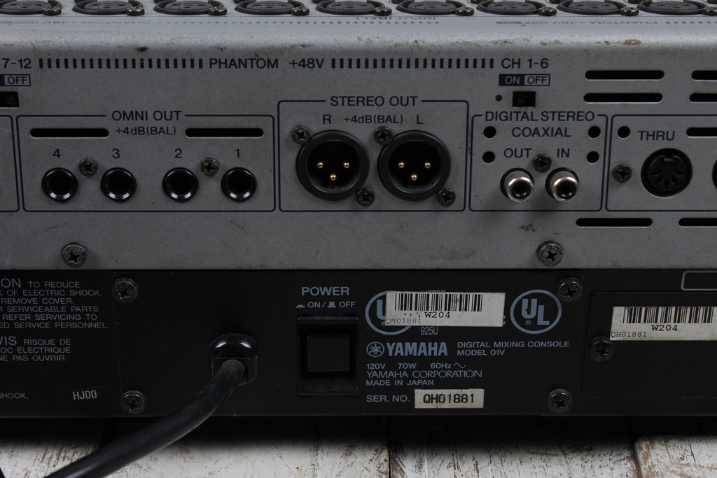 Yamaha O1V Mixer Digital Mixing Console PARTS ONLY