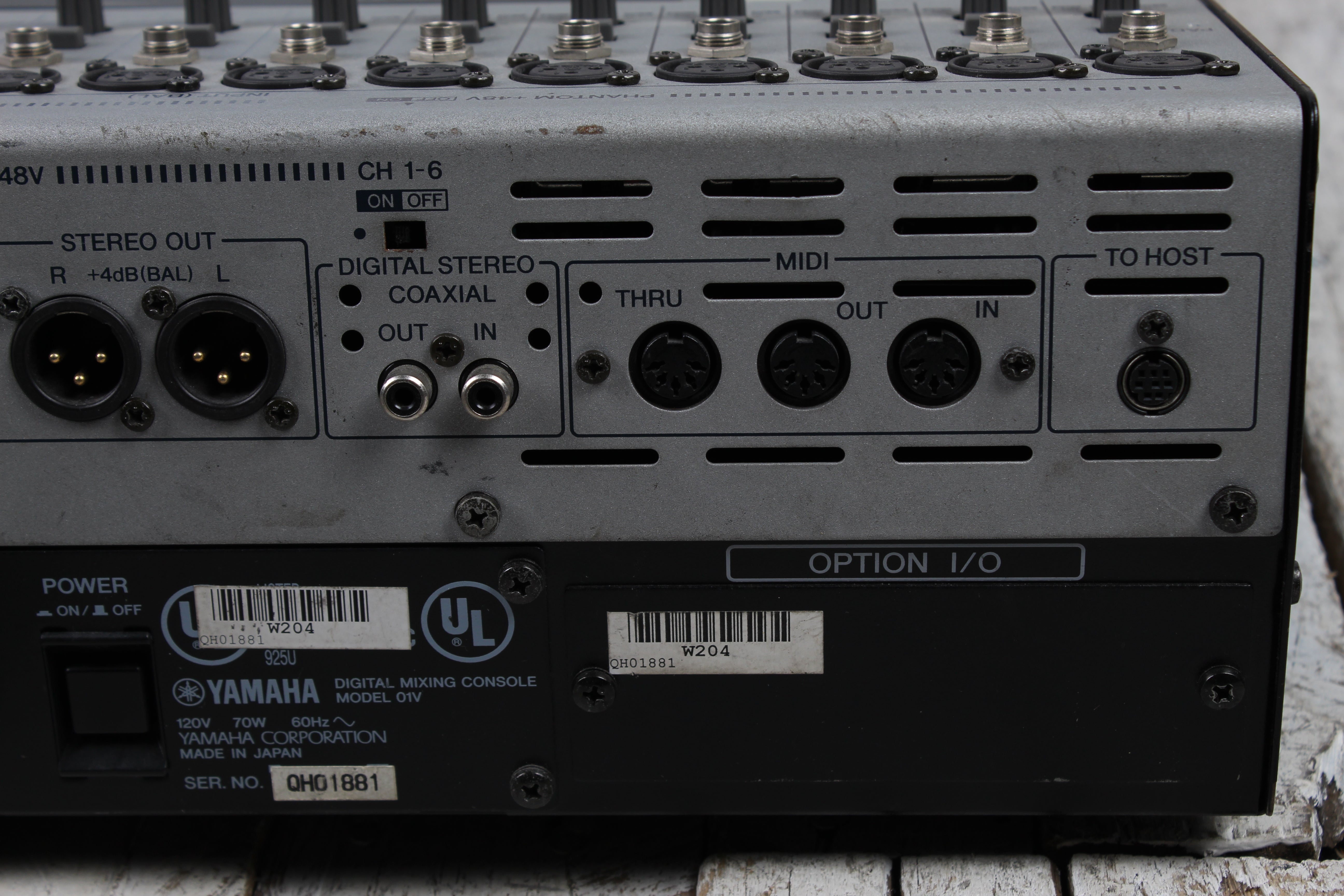 Yamaha O1V Mixer Digital Mixing Console PARTS ONLY – The Music Farm