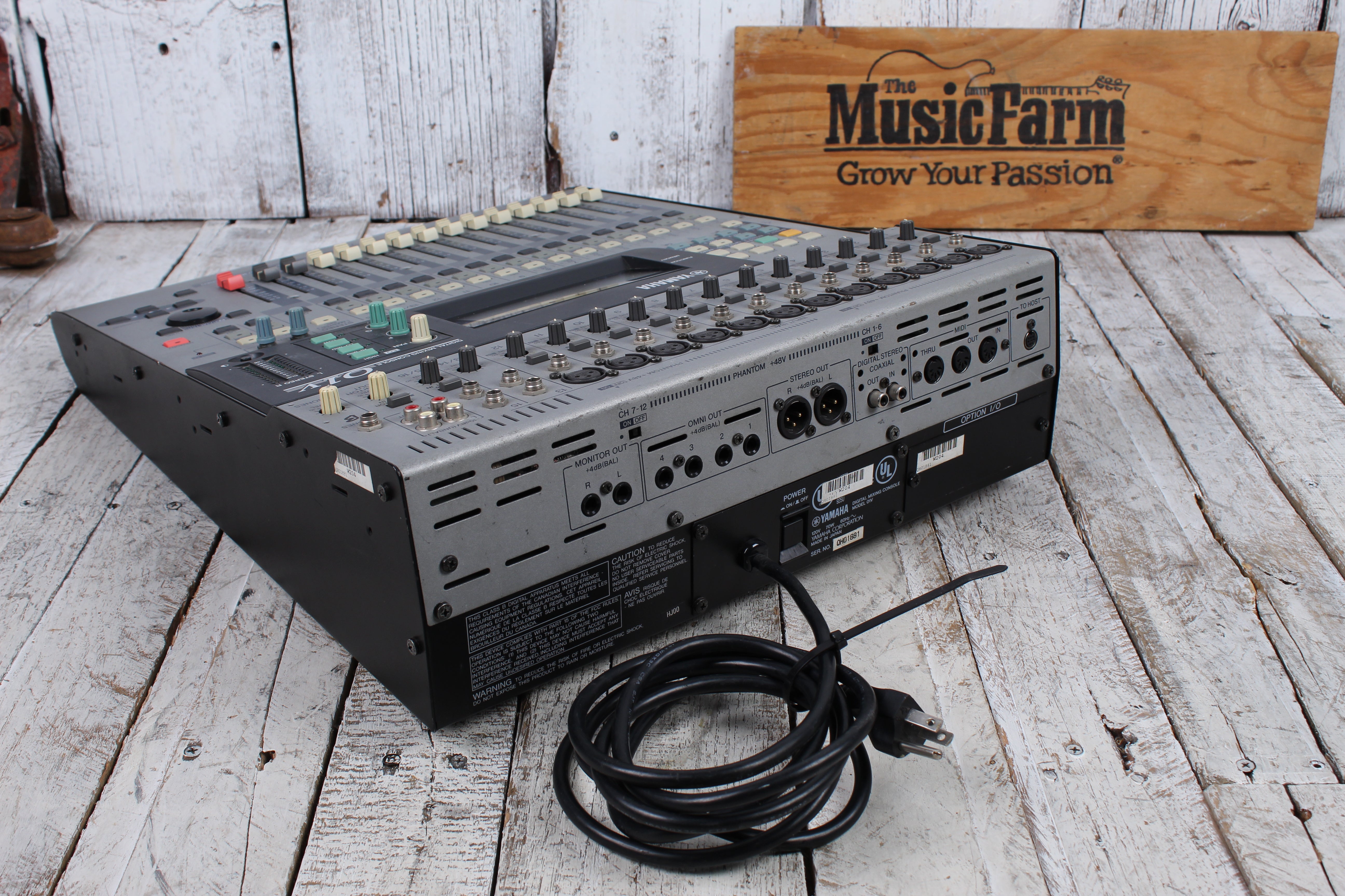 Yamaha O1V Mixer Digital Mixing Console PARTS ONLY – The Music Farm
