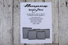 Load image into Gallery viewer, Ampeg Rocket Bass 112 RB-112 Electric Bass Guitar Amplifier 100W 1x12 Combo Amp