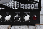EVH 5150 III LBXII Electric Guitar Amplifier Head 15 Watt Amp with Footswitch