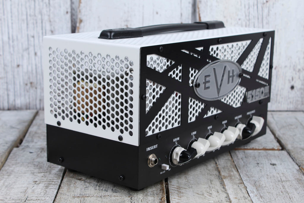 EVH 5150 III LBXII Electric Guitar Amplifier Head 15 Watt Amp with Footswitch