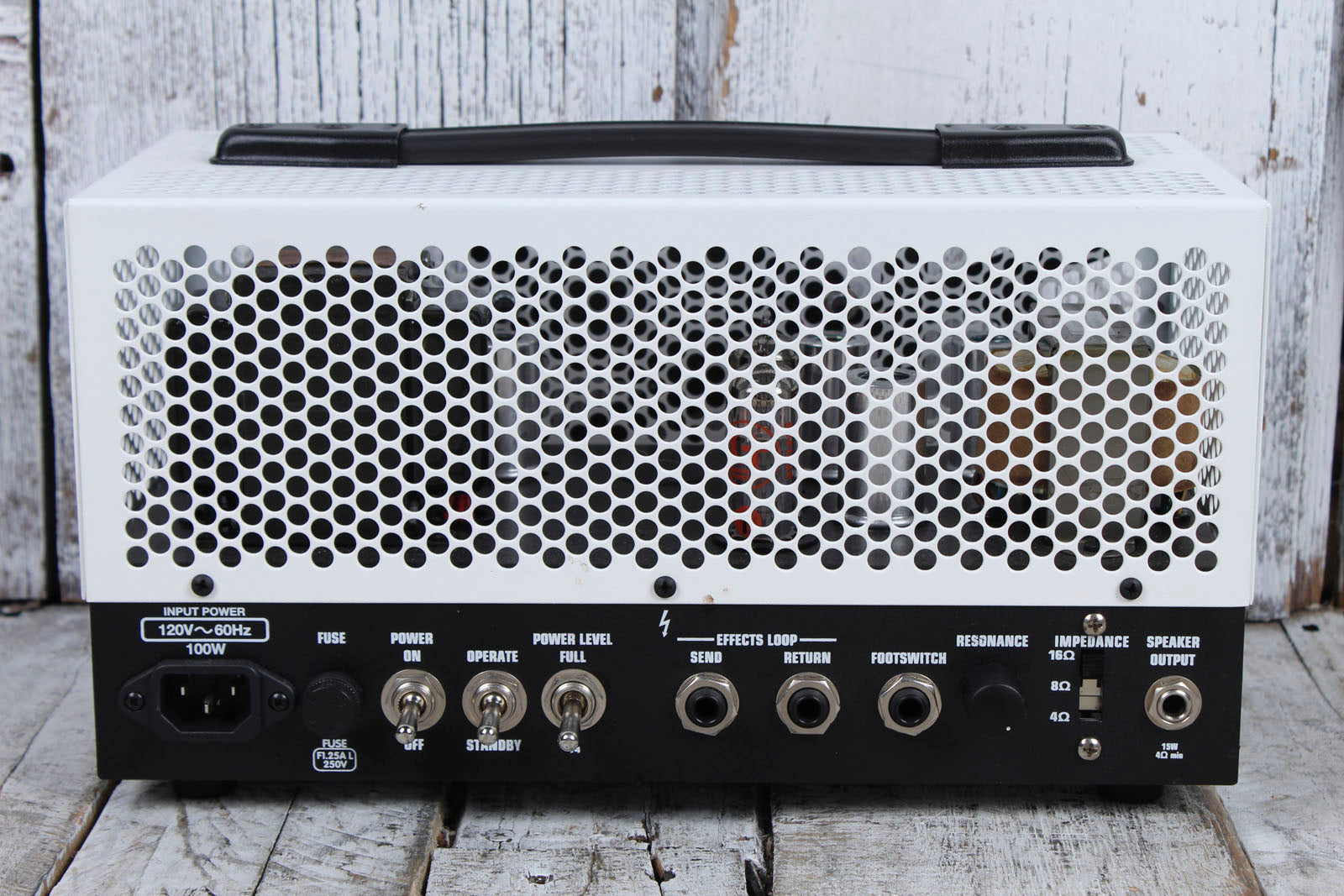 EVH 5150 III LBXII Electric Guitar Amplifier Head 15 Watt Amp with Footswitch
