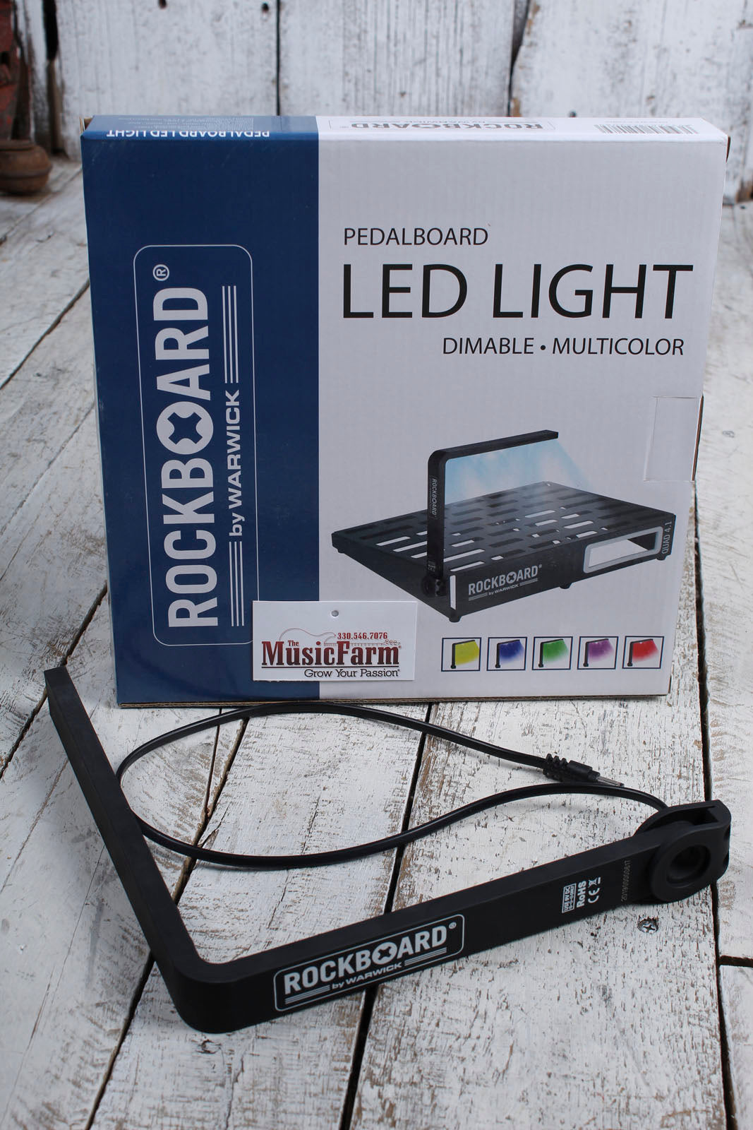 RockBoard RBO B LED LIGHT LED Light for Pedal Boards with 6 Selectable Colors Main image