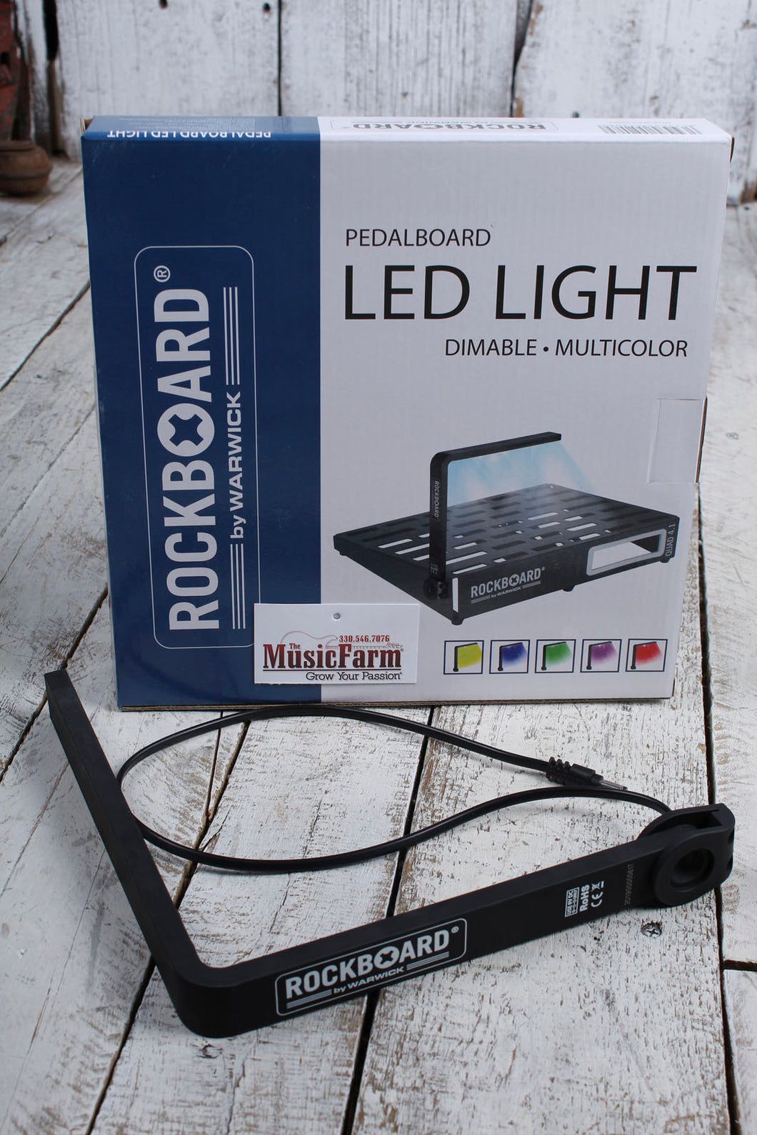 RockBoard RBO B LED LIGHT LED Light for Pedal Boards with 6 Selectable Colors