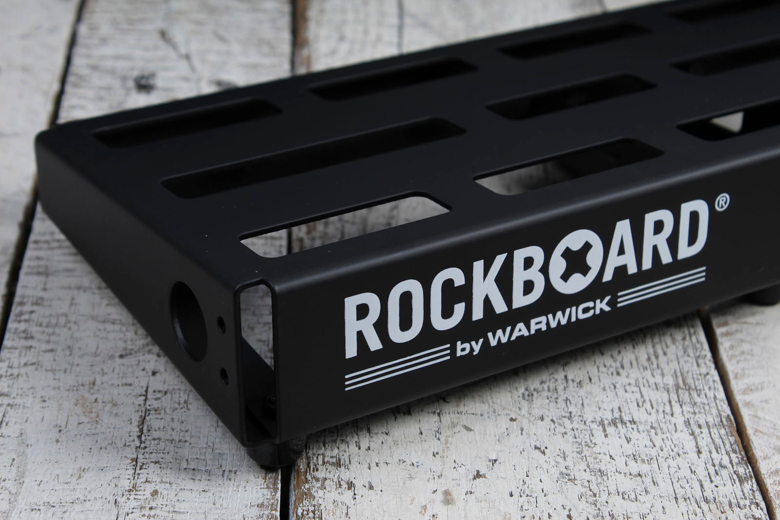 RockBoard by Warwick RBO B 2.2 DUO B Guitar Effects Pedal Pedal Board w Gig  Bag