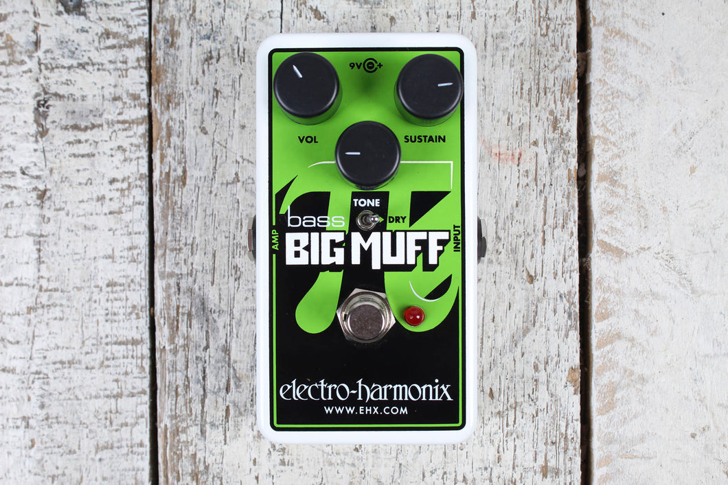 Electro Harmonix Nano Bass Big Muff Pi Bass Guitar Fuzz Distortion Effects Pedal