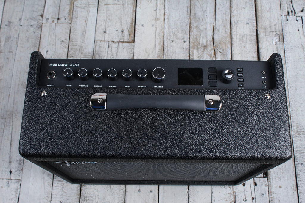 Fender Mustang GTX50 Electric Guitar Amplifier 50W Wifi & Bluetooth Equipped Amp
