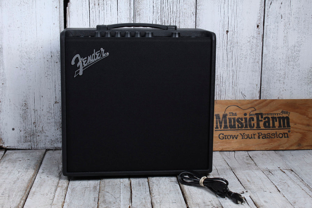 Fender Mustang LT50 Electric Guitar Amplifier 50 Watt 1 x 12 Combo Amp with USB
