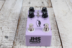 JHS Emperor V2 Chorus and Vibrato Electric Guitar Effects Pedal with Tap Tempo