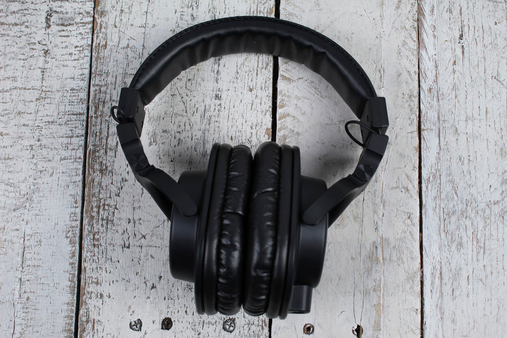 Yamaha HPH-MT5 Closed Back Studio Monitor Headphones Black with Carrying Bag