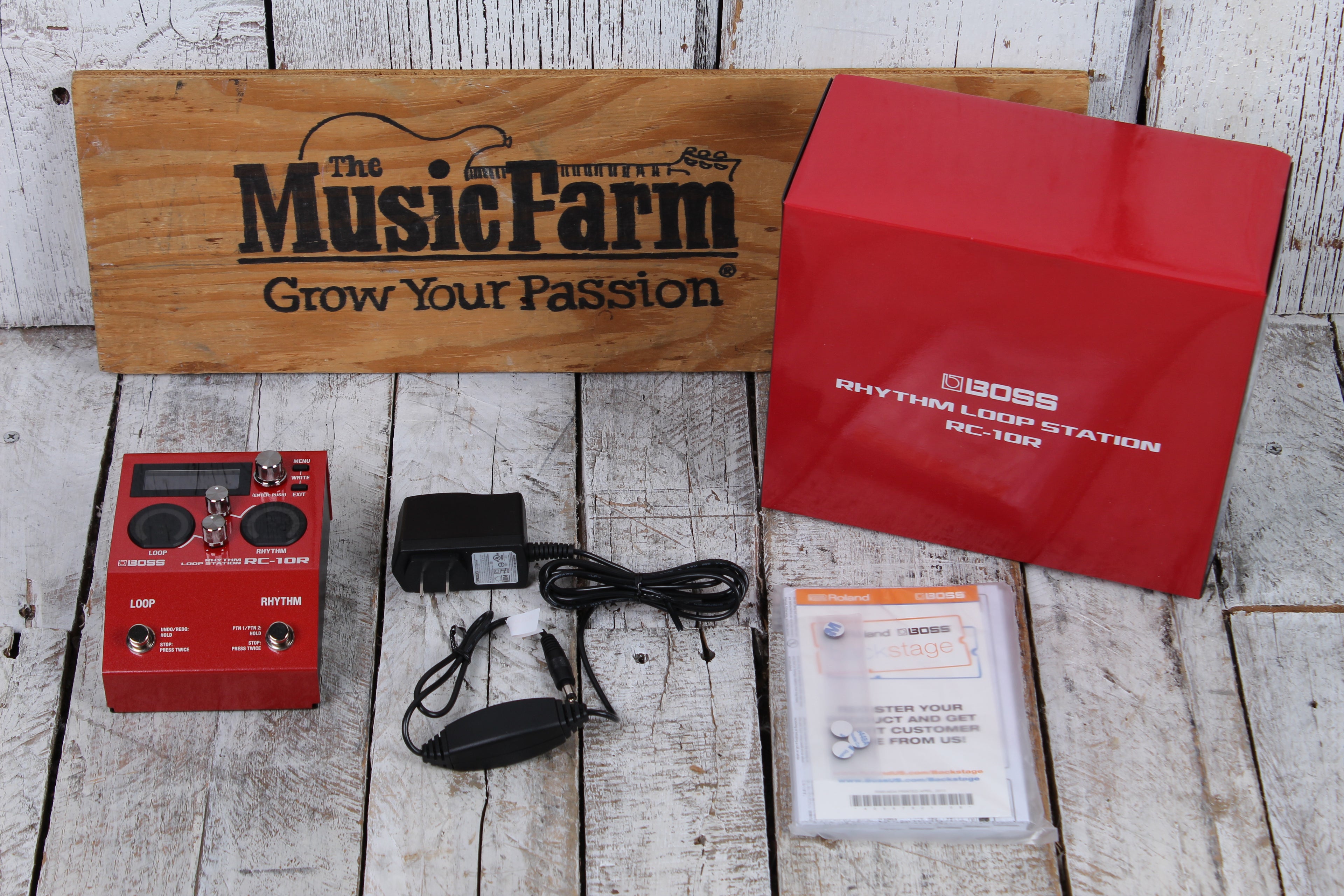 Boss RC-10R Rhythm Loop Station Electric Guitar Effects Stereo Looper Pedal