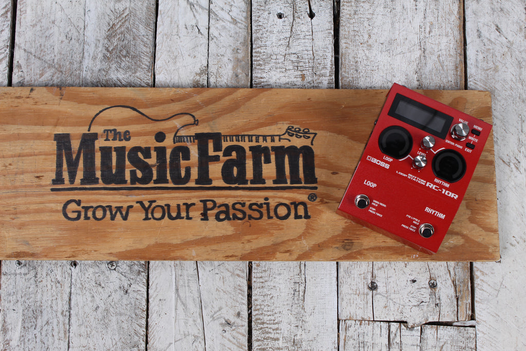 Boss RC-10R Rhythm Loop Station Electric Guitar Effects Stereo Looper Pedal