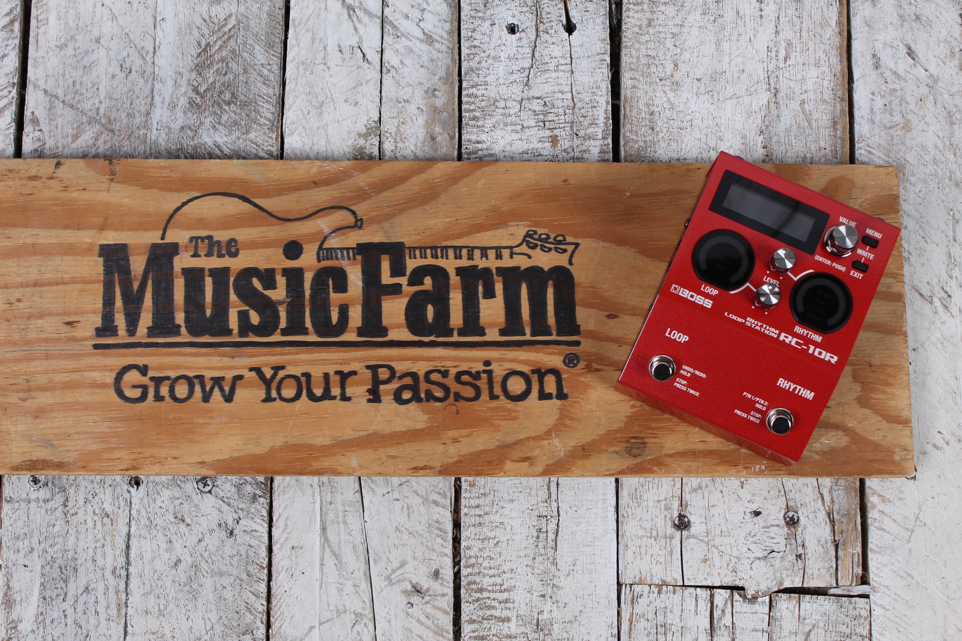 Boss RC-10R Rhythm Loop Station Electric Guitar Effects Stereo Looper Pedal