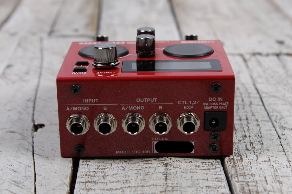 Boss RC-10R Rhythm Loop Station Electric Guitar Effects Stereo Looper Pedal