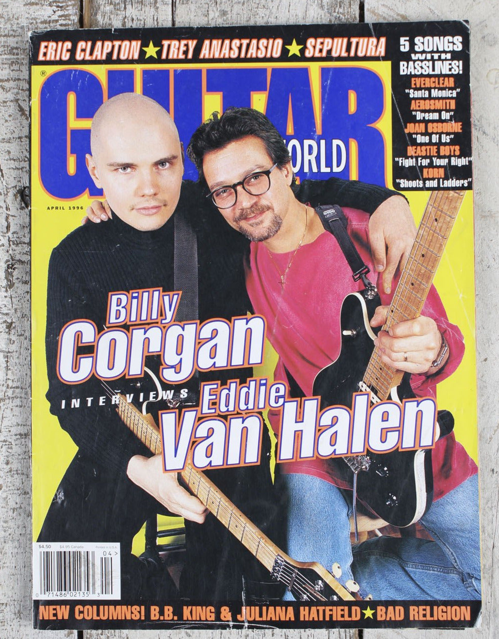 Peavey Flat Top Prototype Wolfgang Eddie Van Halen Owned EVH Guitar w Magazine