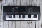 Yamaha PSR-E473 61 Key Portable Keyboard with 820 Voices and Pitch Bend with Power Supply