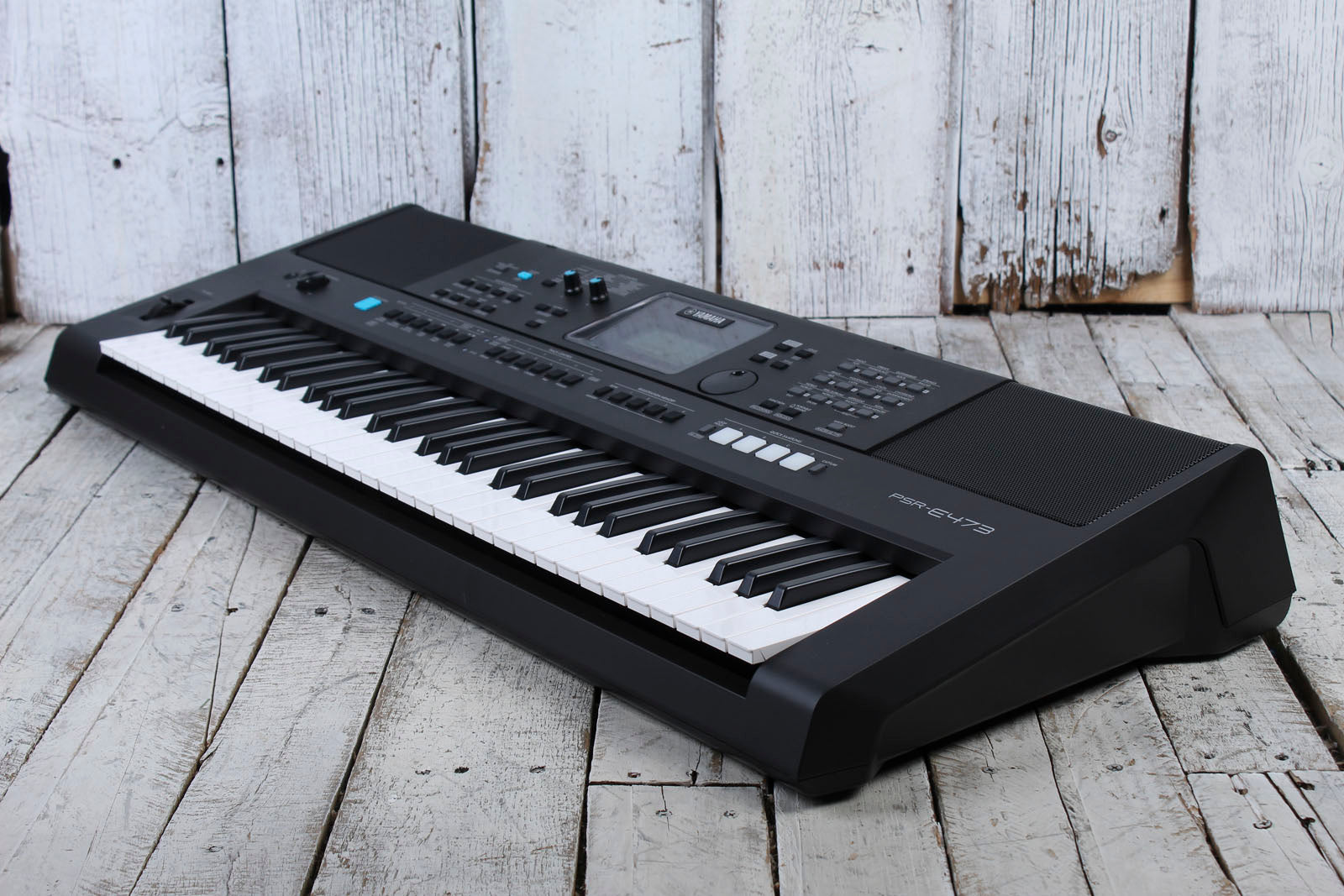 Yamaha PSR-E473 61 Key Portable Keyboard with 820 Voices and Pitch