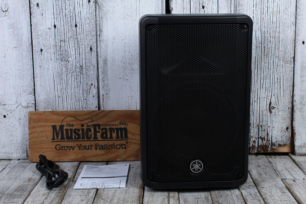 Yamaha DBR10 10 Inch 2 Way Bi Amp Powered Loudspeaker 700 Watt Active Speaker