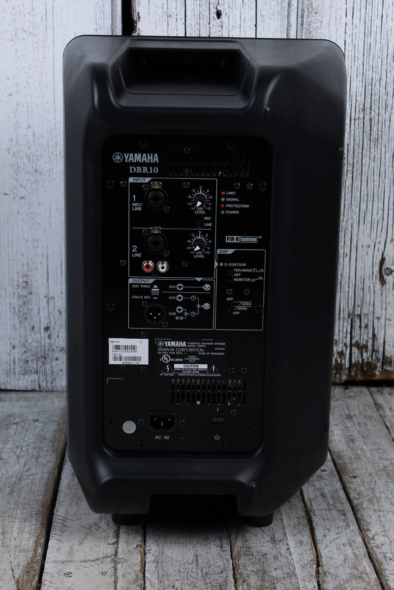 Yamaha DBR10 10 Inch 2 Way Bi Amp Powered Loudspeaker 700 Watt Active Speaker