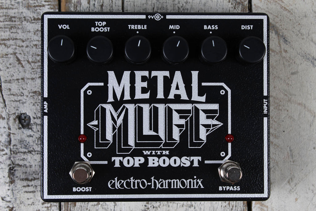 Electro Harmonix Metal Muff Distortion Pedal Electric Guitar Effects Pedal