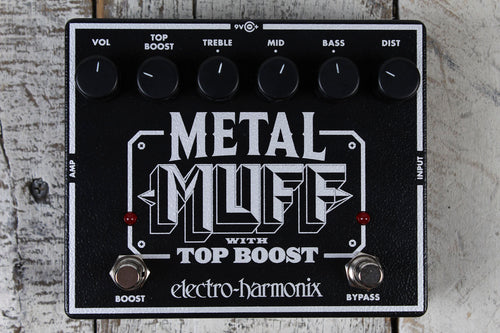 Electro Harmonix Metal Muff Distortion Pedal Electric Guitar Effects Pedal