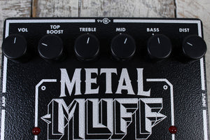 Electro Harmonix Metal Muff Distortion Pedal Electric Guitar Effects Pedal
