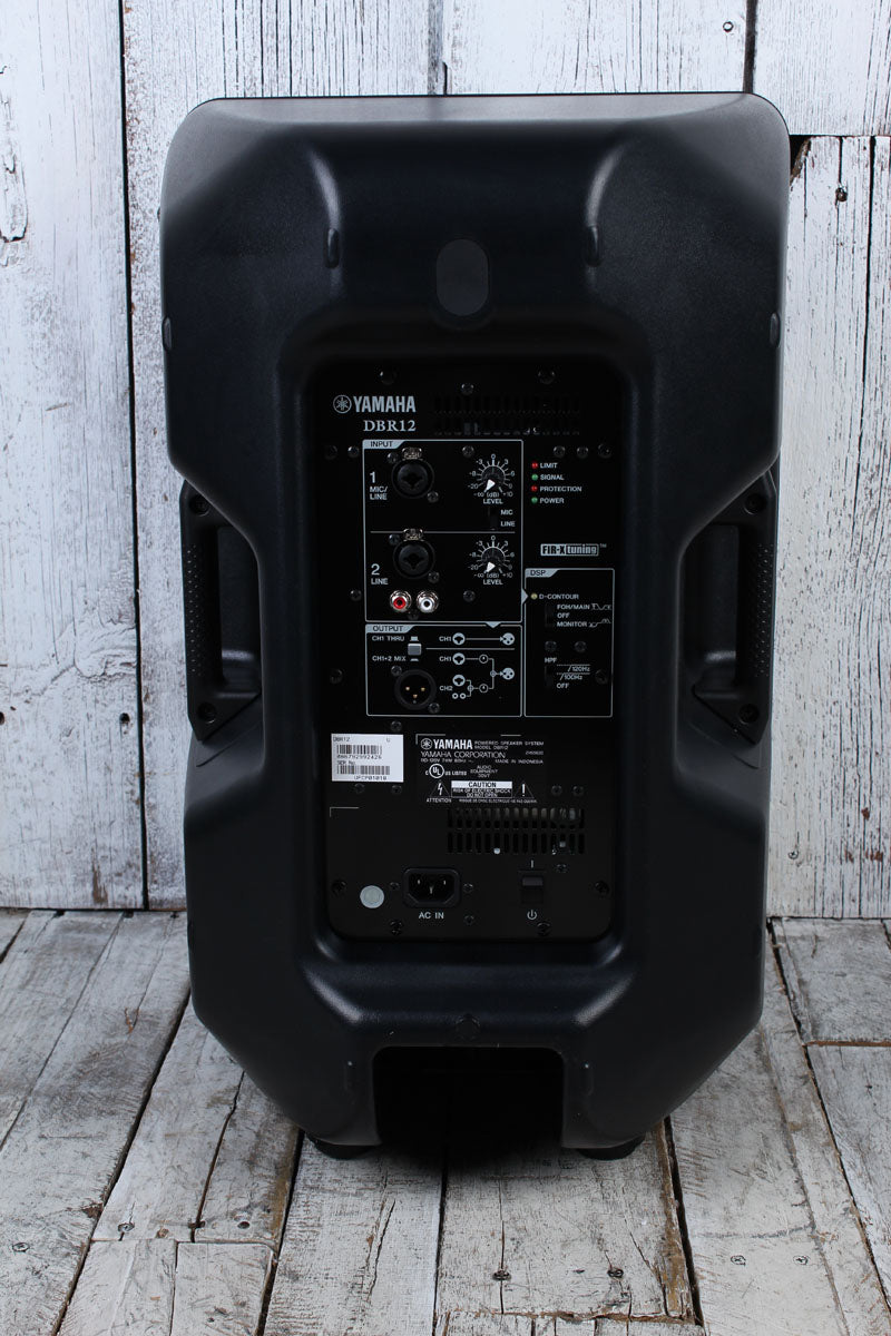 Yamaha DBR12 Active Powered Loudspeaker 12 Inch 2 Way Bi Amp 1000 Watt Speaker