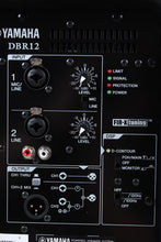 Load image into Gallery viewer, Yamaha DBR12 Active Powered Loudspeaker 12 Inch 2 Way Bi Amp 1000 Watt Speaker
