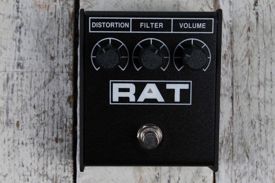 ProCo RAT2 Distortion Foot Pedal Electric Guitar Effects Distortion Pedal