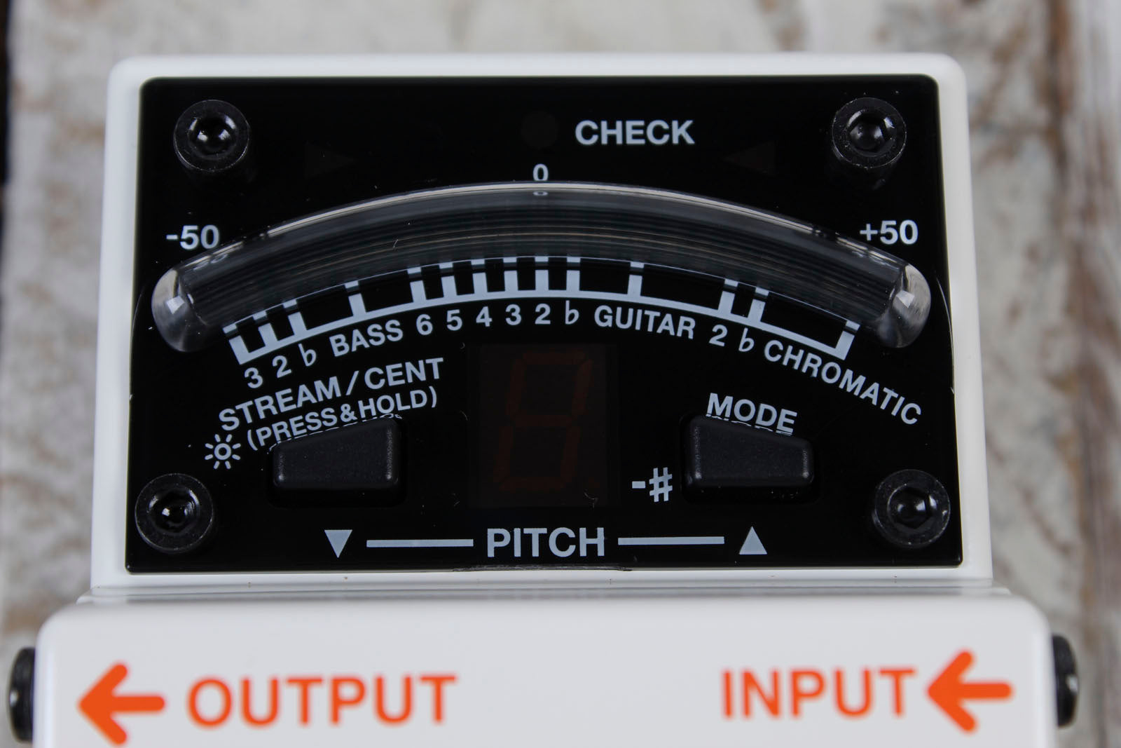 Boss TU-3 Chromatic Tuner Electric Guitar and Bass Multi-Mode Effects Pedal