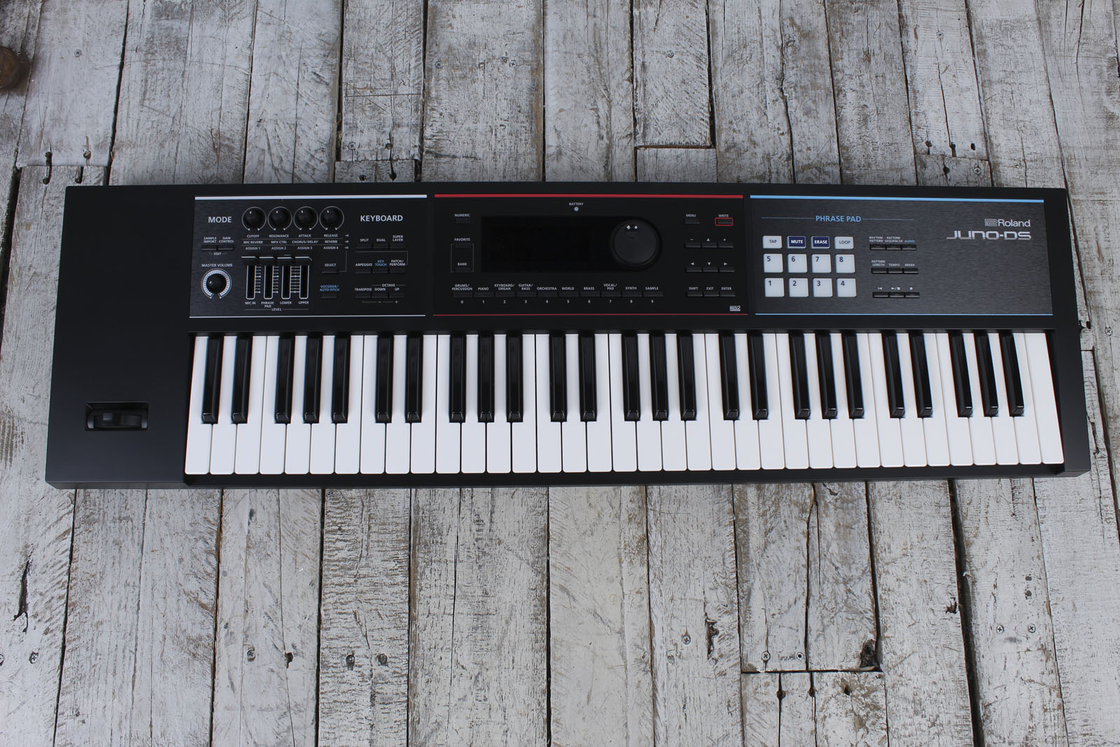 Roland JUNO-DS61 Synthesizer 61 Key Velocity Sensitive Keyboard w