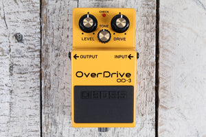 Boss OD-3 OverDrive Effects Pedal Electric Guitar Overdrive Effects Pedal