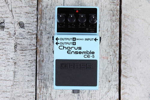 Boss CE-5 Stereo Chorus Ensemble Pedal Electric Guitar Chorus Effects Pedal