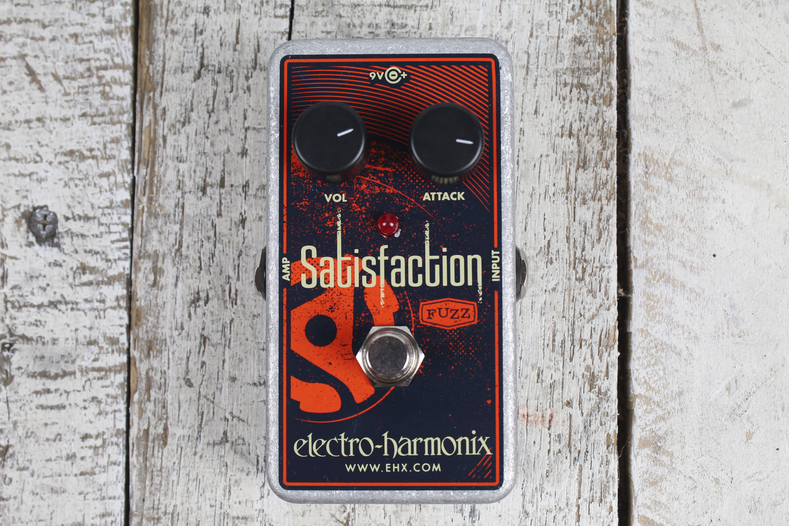 Electro-Harmonix Satisfaction Fuzz Pedal Electric Guitar Fuzz Effects Pedal
