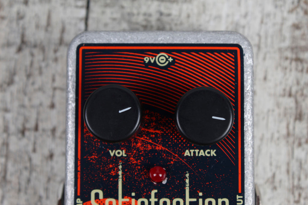Electro-Harmonix Satisfaction Fuzz Pedal Electric Guitar Fuzz Effects Pedal