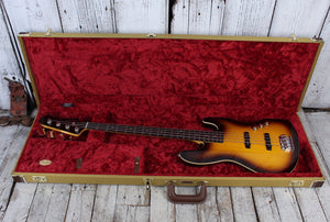 Fender Classic Series Wood Case for Precision Bass or Jazz Bass Tweed