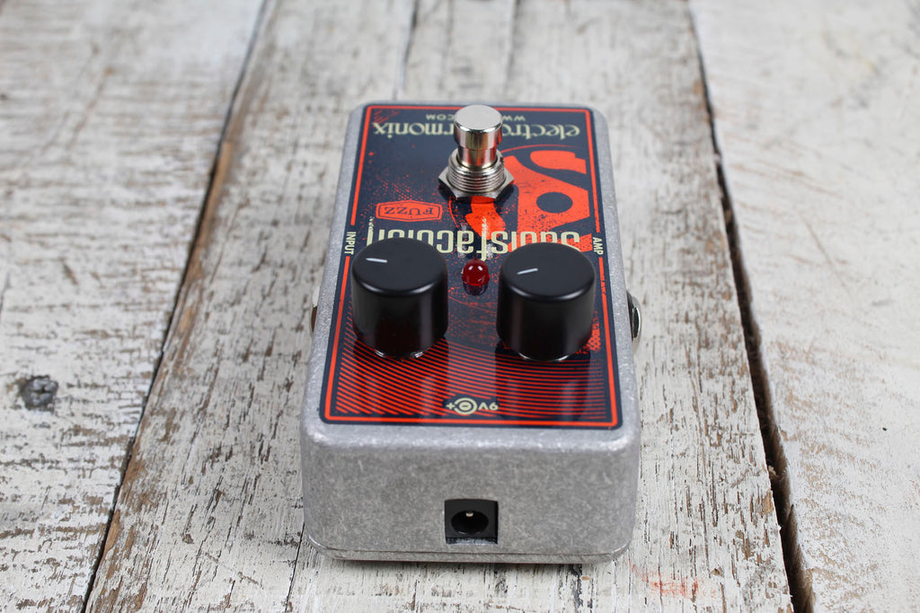 Electro-Harmonix Satisfaction Fuzz Pedal Electric Guitar Fuzz Effects Pedal