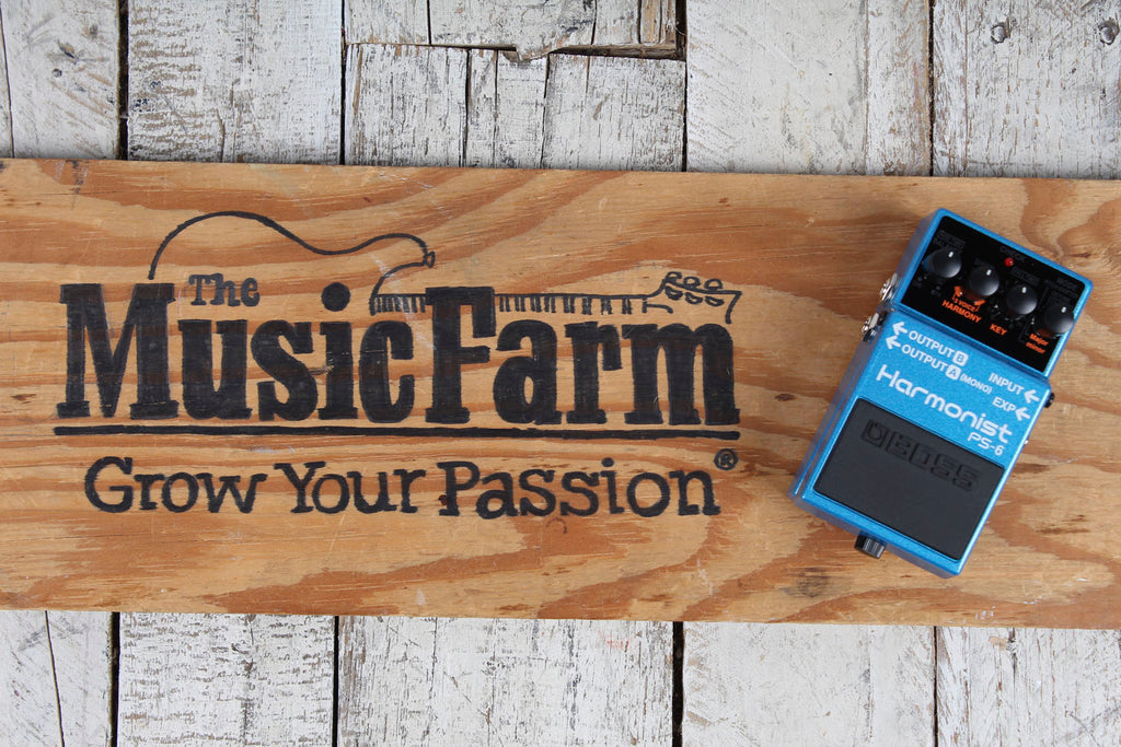 Boss PS-6 Harmonist Pitch Shifter Effects Pedal Electric Guitar Harmony Pedal