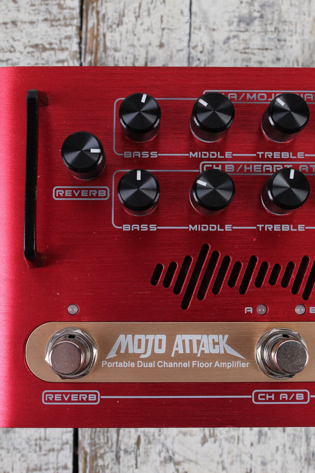 Mojo Attack Hotone NLF-2 Nano Legacy Mojo Attack Dual Channel Electric Guitar Floor Amplifier