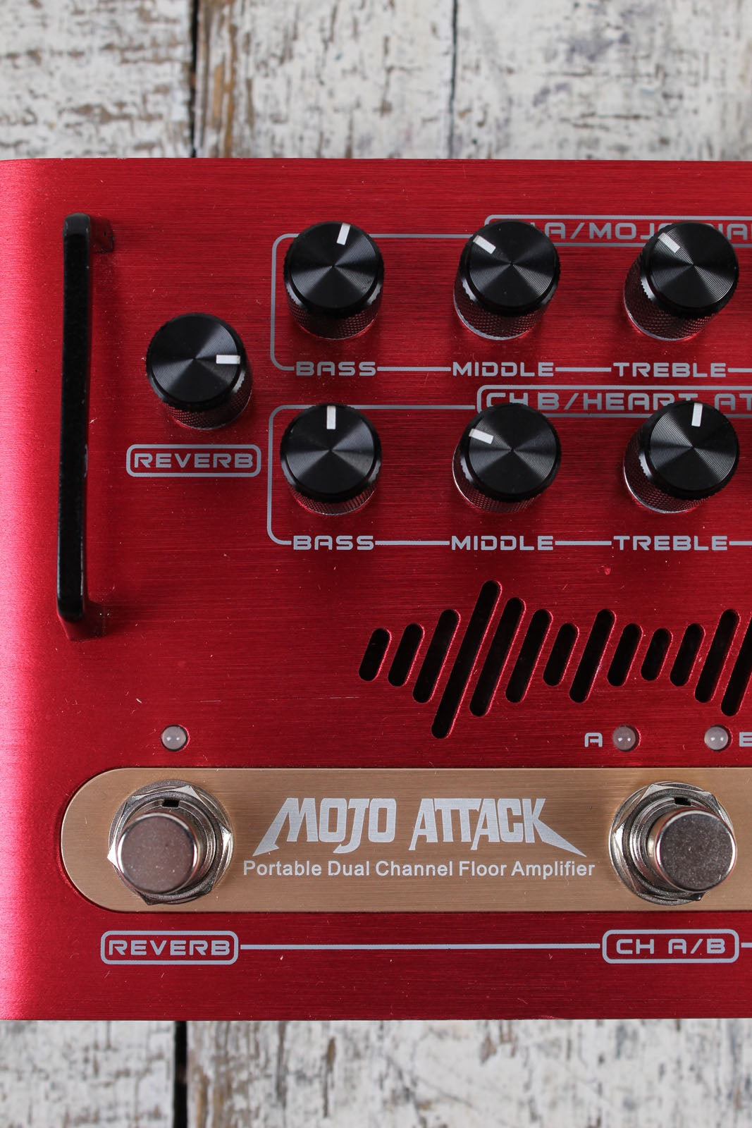 Mojo Attack Hotone NLF-2 Nano Legacy Mojo Attack Dual Channel Electric Guitar Floor Amplifier