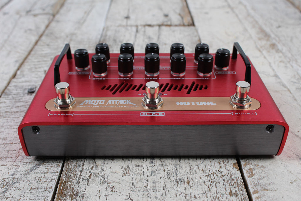 Mojo Attack Hotone NLF-2 Nano Legacy Mojo Attack Dual Channel Electric Guitar Floor Amplifier