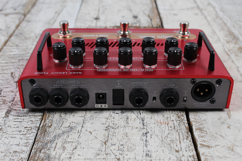 Mojo Attack Hotone NLF-2 Nano Legacy Mojo Attack Dual Channel Electric Guitar Floor Amplifier