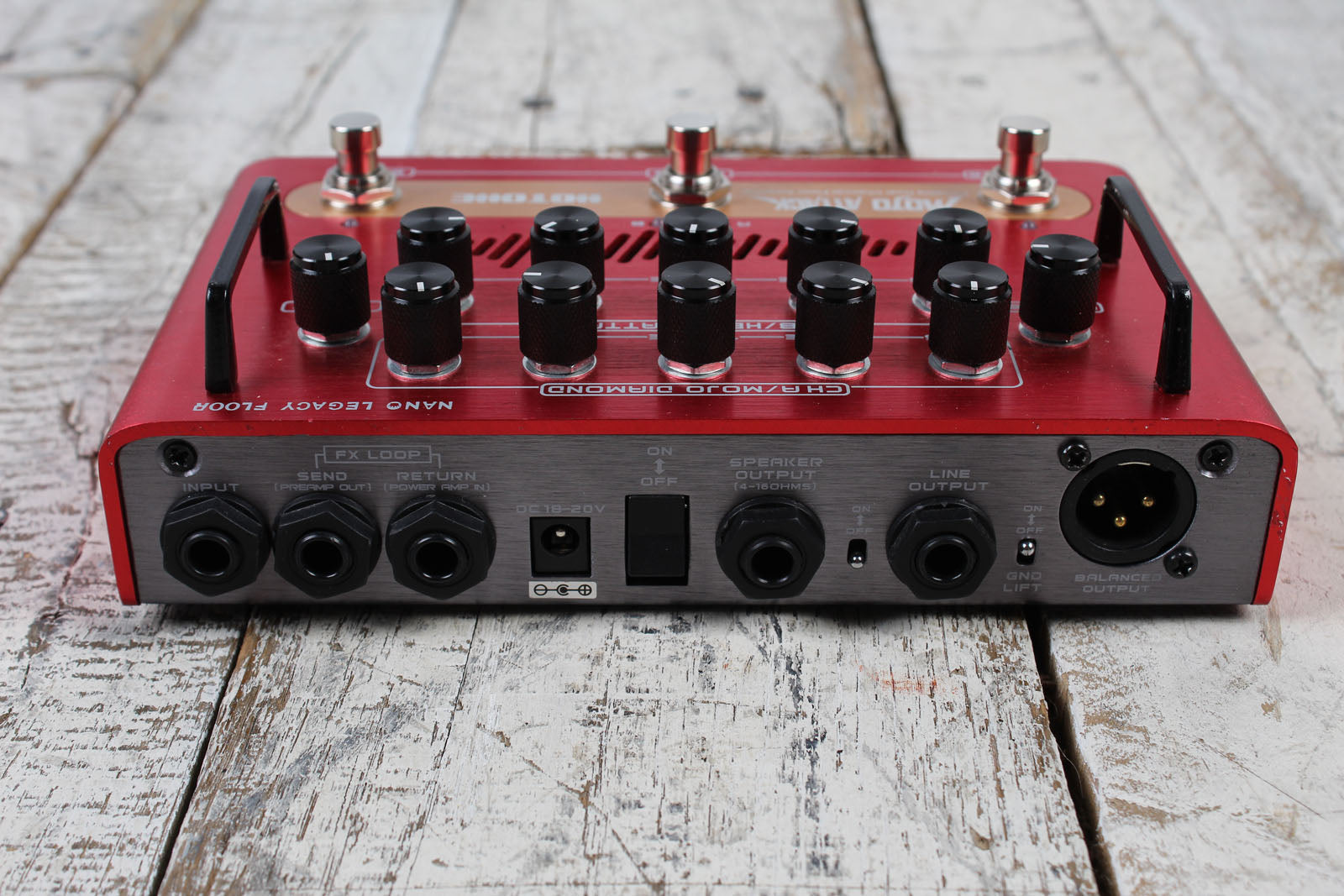 Mojo Attack Hotone NLF-2 Nano Legacy Mojo Attack Dual Channel Electric Guitar Floor Amplifier