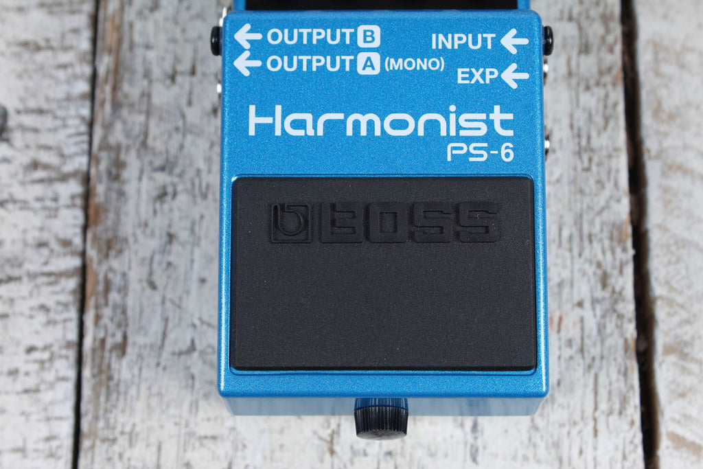 Boss PS-6 Harmonist Pitch Shifter Effects Pedal Electric Guitar Harmony Pedal