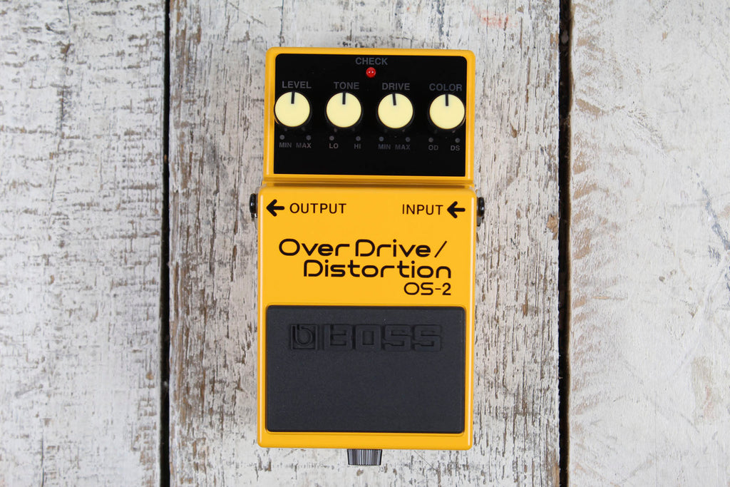 Boss OS-2 Overdrive Distortion Effects Pedal Electric Guitar Effects Pedal