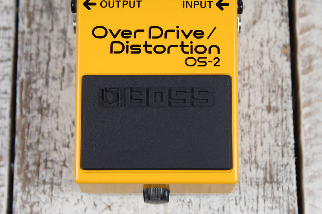 Boss OS-2 Overdrive Distortion Effects Pedal Electric Guitar Effects Pedal